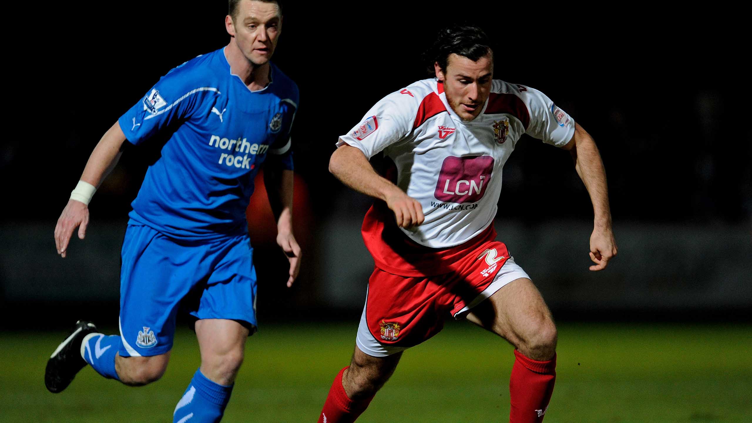 Stevenage beat Newcastle United in the FA Cup third round in 2011