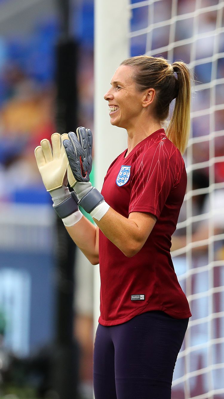 England goalkeeper Carly Telford