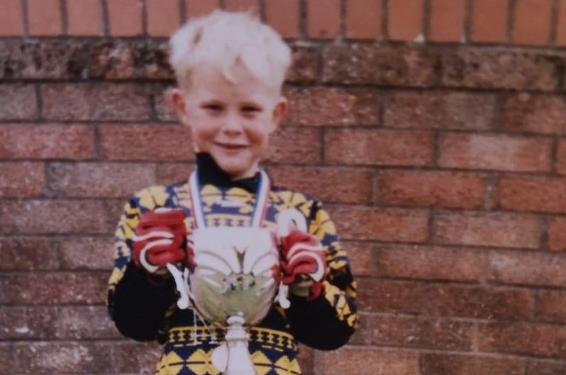 A young Dean Henderson