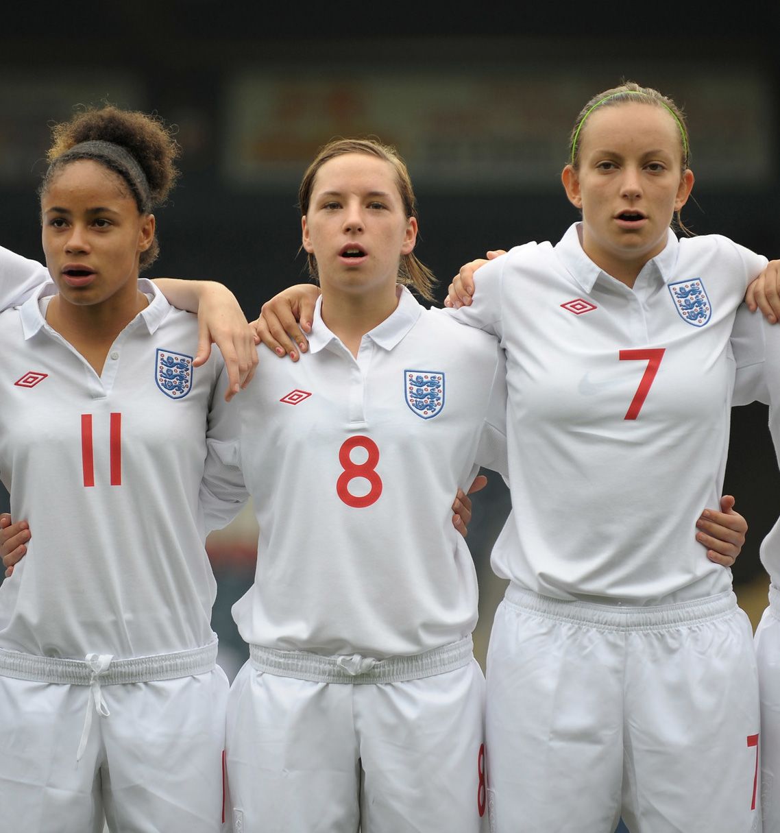 On England duty with my Sunderland team-mates Jordan Nobbs and Lucy Staniforth