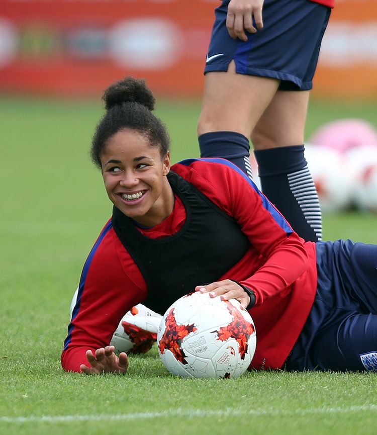 England's Demi Stokes