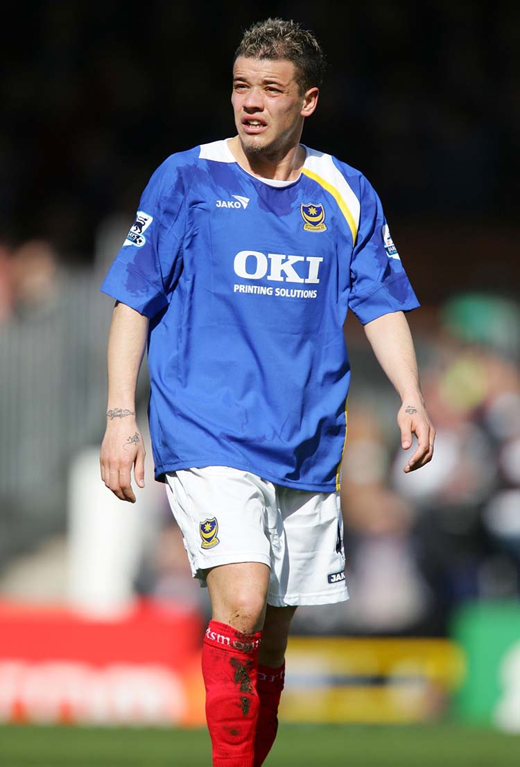 Andres D'Allesandro in action for Portsmouth