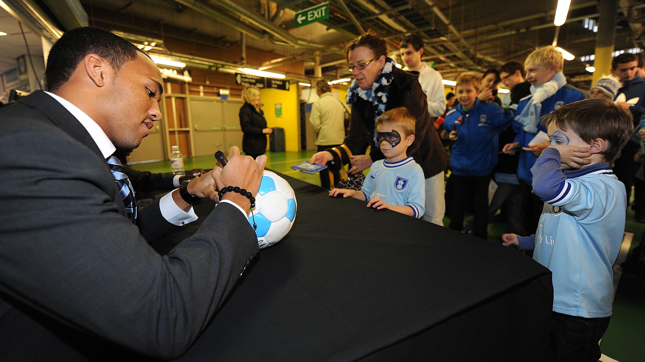 Callum Wilson with Coventry City. Photo courtesy of Coventry City FC